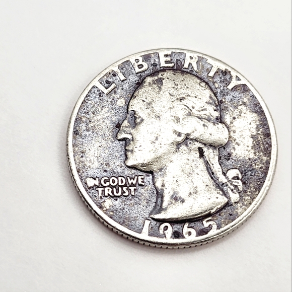 1965 George Washington Clad RARE Quarter - Picture 2 of 12